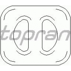 201 715 TOPRAN Кронштейн, глушитель