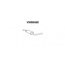 VW80465 VENEPORTE Предглушитель выхлопных газов