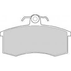 WBP21170A WAGNER LOCKHEED Комплект тормозных колодок, дисковый тормоз