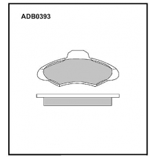ADB0393 Allied Nippon Тормозные колодки