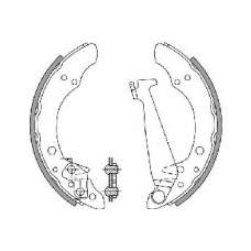 33540 SPIDAN Комплект тормозных колодок