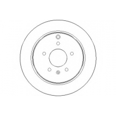 NBD1574 NATIONAL Тормозной диск