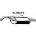 47.089.83 EBERSPACHER Глушитель выхлопных газов конечный