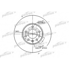 PBD4048 PATRON Тормозной диск