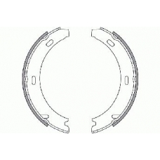 18492733412 S.b.s. Комплект тормозных колодок; Комплект тормозных кол