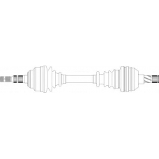 OP3204 General Ricambi Приводной вал