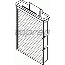 720 293 TOPRAN Фильтр, воздух во внутренном пространстве