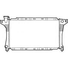 50318 NRF Радиатор, охлаждение двигателя