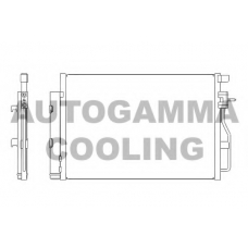105976 AUTOGAMMA Конденсатор, кондиционер