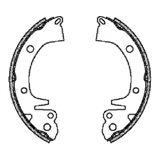 MFR139 MINTEX Комплект тормозных колодок