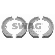 10 92 3198 SWAG Комплект тормозных колодок, стояночная тормозная с