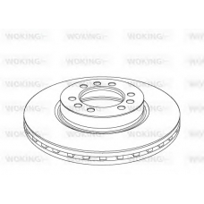 NSA1180.20 WOKING Тормозной диск