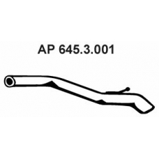 645.3.001 EBERSPACHER Труба выхлопного газа