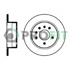 5010-0239 PROFIT Тормозной диск
