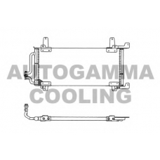 101802 AUTOGAMMA Конденсатор, кондиционер