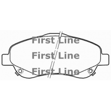 FBP3486 FIRST LINE Комплект тормозных колодок, дисковый тормоз