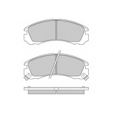 12-0573 E.T.F. Комплект тормозных колодок, дисковый тормоз