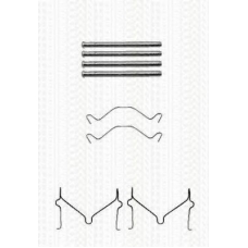 8105 101604 TRISCAN Комплектующие, колодки дискового тормоза