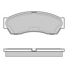 12-1434 E.T.F. Комплект тормозных колодок, дисковый тормоз