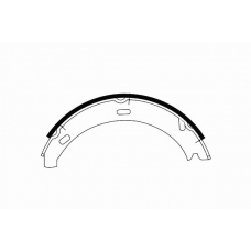 MFR509 MINTEX Комплект тормозных колодок, стояночная тормозная с