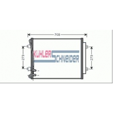 1320181 KUHLER SCHNEIDER Конденсатор, кондиционер