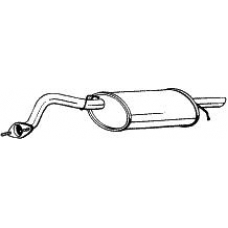 141-195 BOSAL Глушитель выхлопных газов конечный