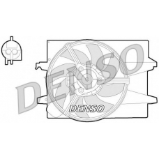 DER10004 DENSO Вентилятор, охлаждение двигателя