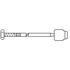 1295 FRAP Осевой шарнир, рулевая тяга
