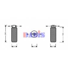 800434N AKS DASIS Осушитель, кондиционер
