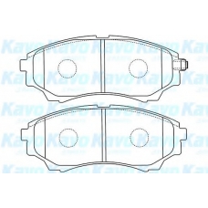 BP-4570 KAVO PARTS Комплект тормозных колодок, дисковый тормоз