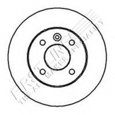 FBD1066 FIRST LINE Тормозной диск