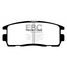 DP1797 EBC Brakes Колодки тормозные