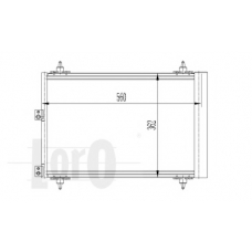 009-016-0017 LORO Конденсатор, кондиционер