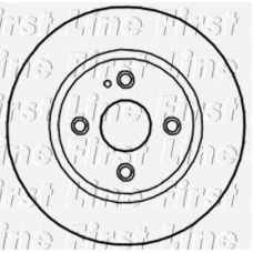 FBD1784 FIRST LINE Тормозной диск