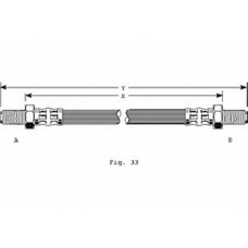 PHC152 TRW Тормозной шланг