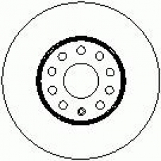 6648 10 KAWE Тормозной диск