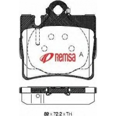 0770.00 METZGER Комплект тормозных колодок, дисковый тормоз