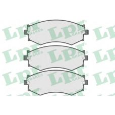 05P1690 LPR Комплект тормозных колодок, дисковый тормоз