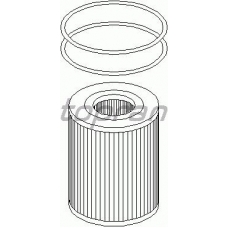 206 922 TOPRAN Масляный фильтр