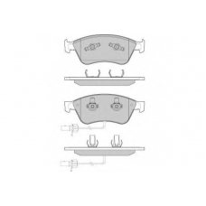 12-1137 E.T.F. Комплект тормозных колодок, дисковый тормоз