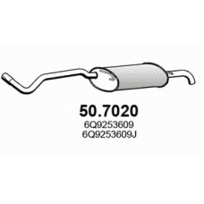 50.7020 ASSO Глушитель выхлопных газов конечный