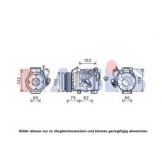 852699N AKS DASIS Компрессор, кондиционер