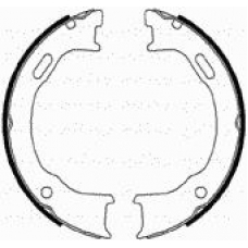 153-372 CIFAM Комплект тормозных колодок