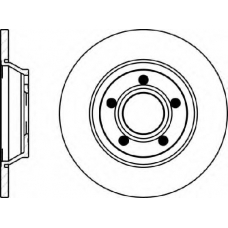 MDC829 MINTEX Тормозной диск