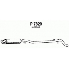 P7829 FENNO Средний глушитель выхлопных газов