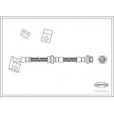 19030538 CORTECO Тормозной шланг