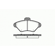 0452 00 KAWE Комплект тормозных колодок, дисковый тормоз