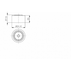TKR 9892 TIMKEN Паразитный / ведущий ролик, зубчатый ремень