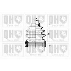 QJB1011 QUINTON HAZELL Комплект пылника, приводной вал