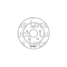 DF1651 TRW Тормозной диск
